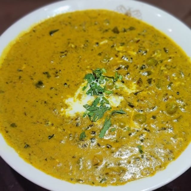Methi Malai Mutter.