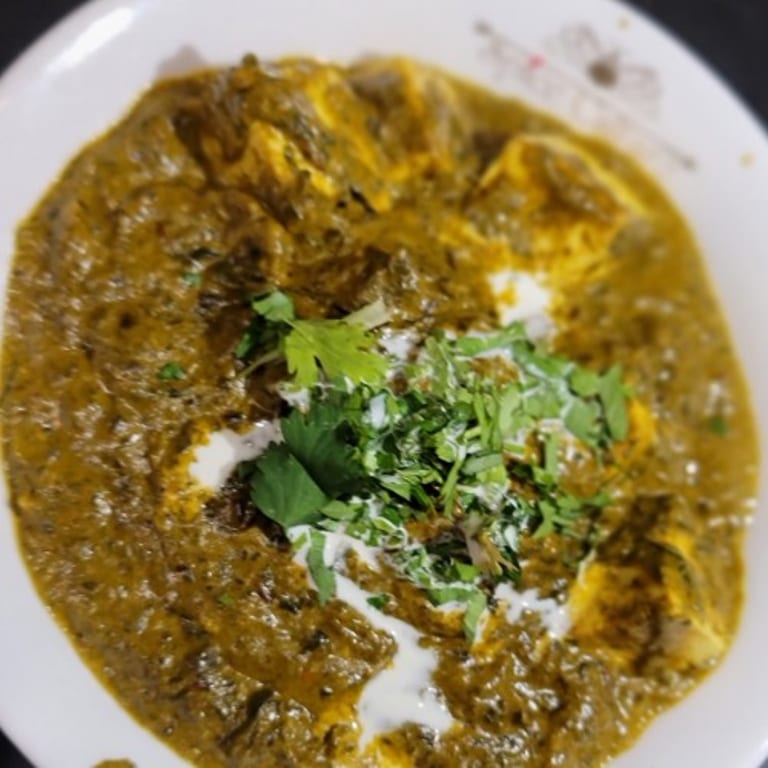 Delicious Saag Paneer Awaits
