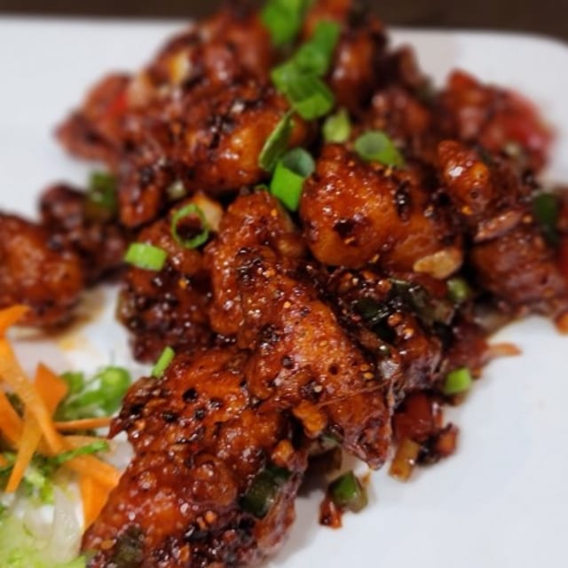 Black Pepper Chicken Dry.