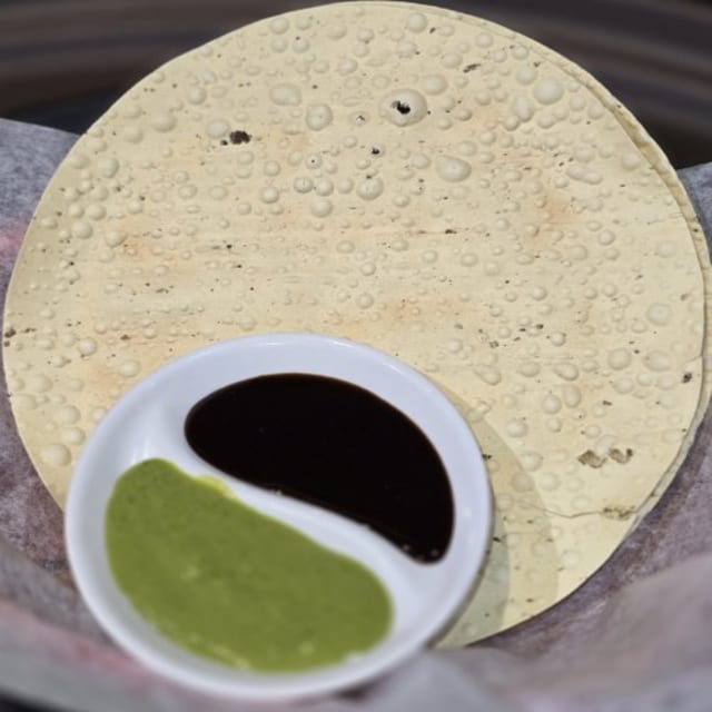 Roasted Papad.