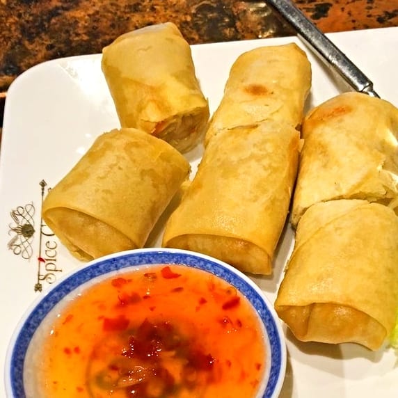 Spring Rolls Chicken.