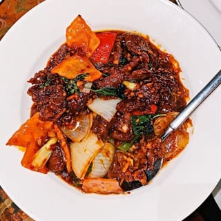 Chili Fried Lamb